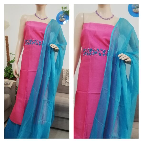 Handwork salwar material ( M 1532)
