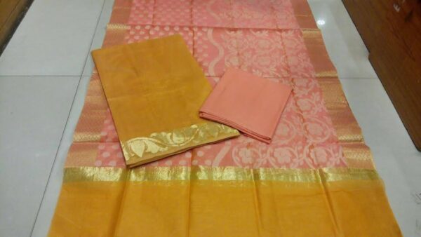 Chanderi silk salwar material ( M 700)