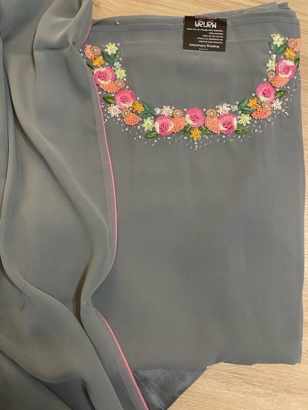 Georgette embroidery suit