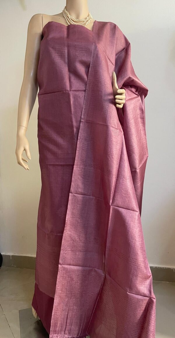 Tussar silk material
