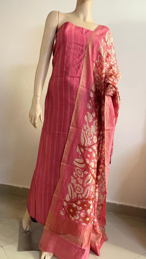 chanderi silk suit (M 4256)